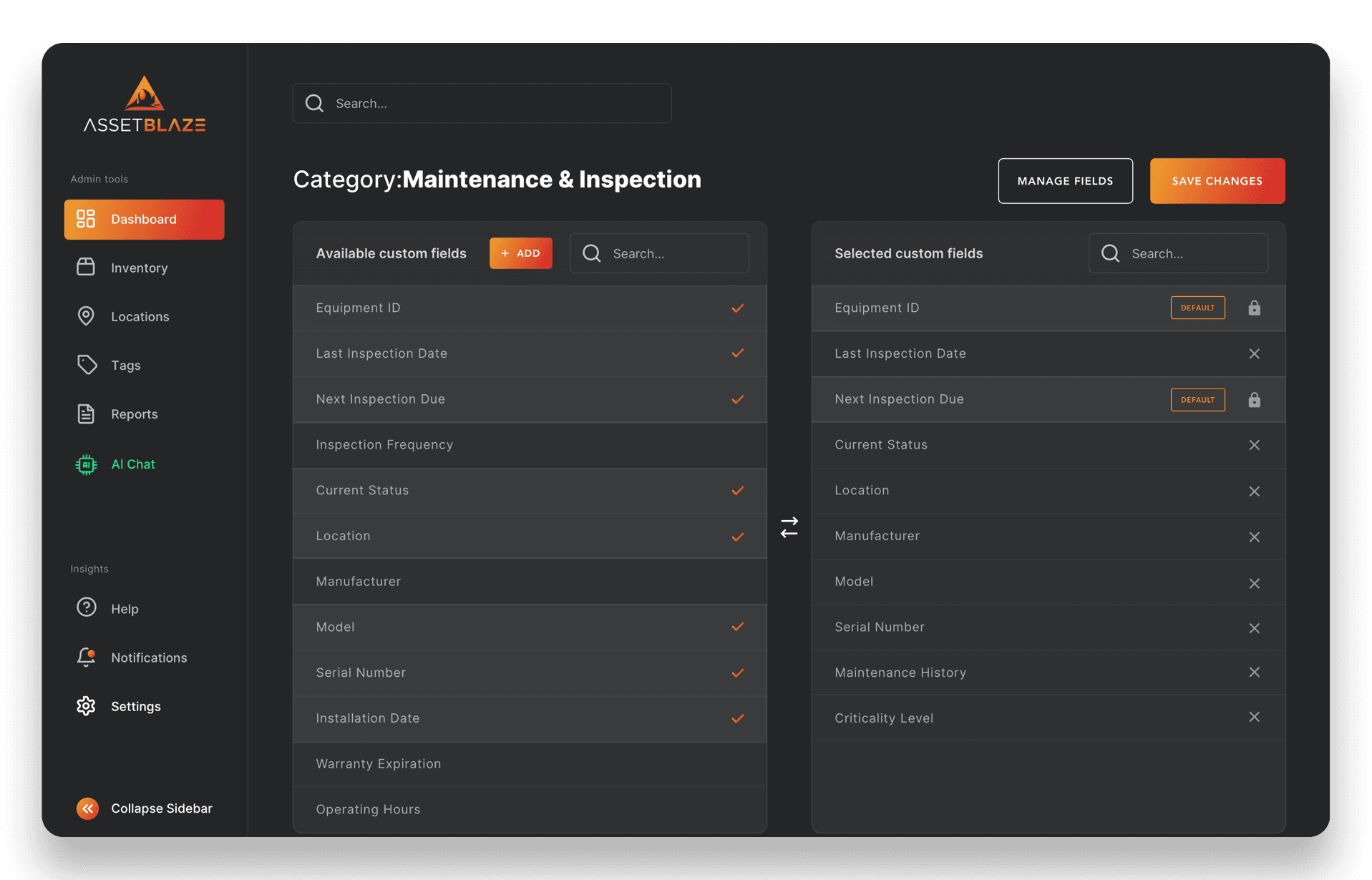 Image for Custom fields