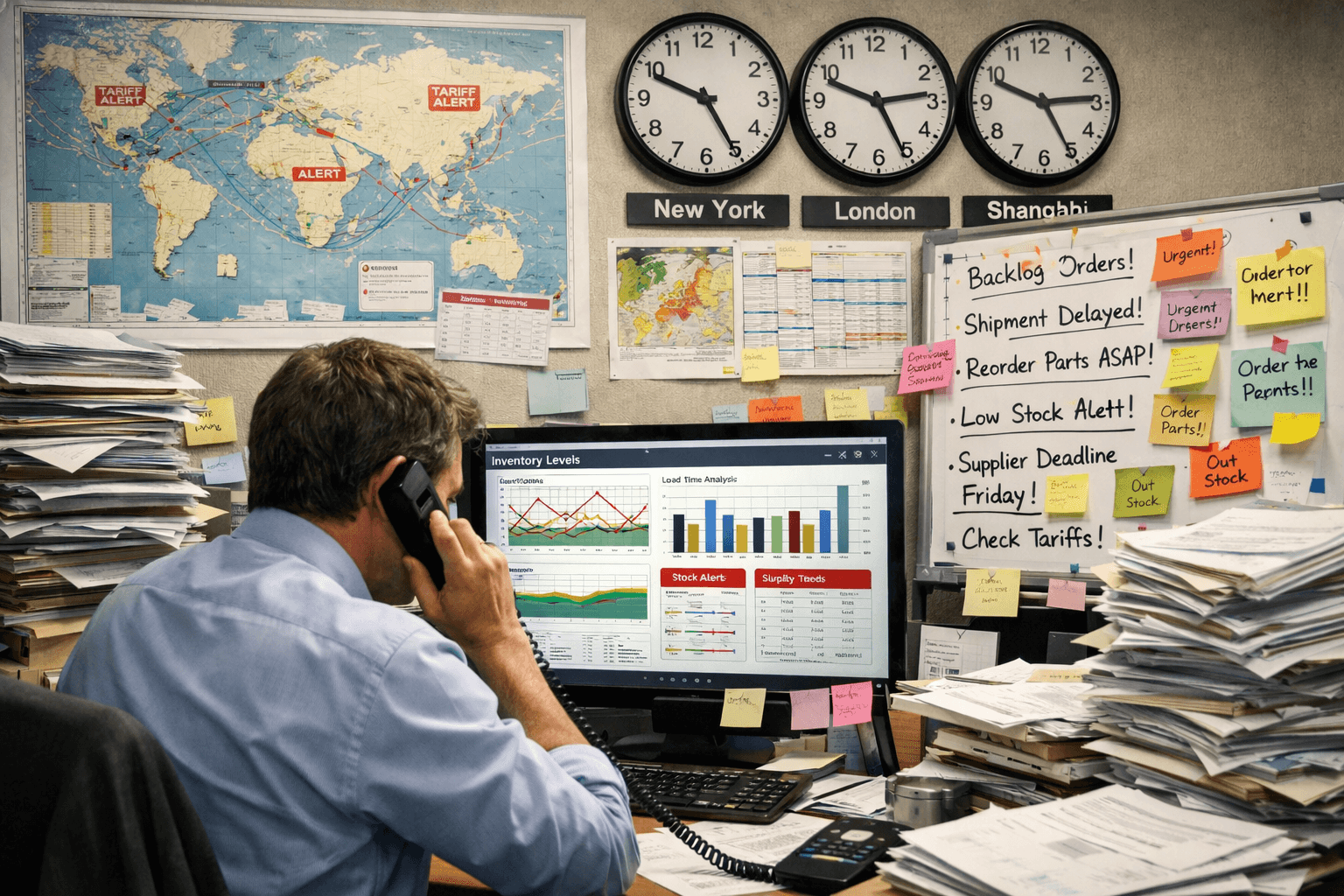 import export inventory troubles