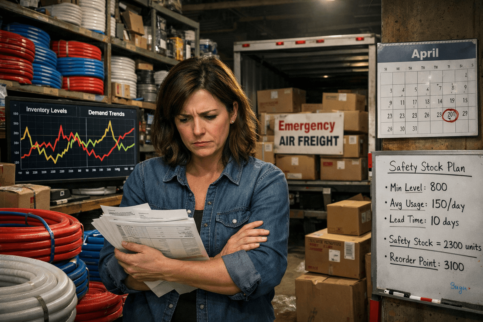 Part 3: THE SAFETY STOCK CALCULATOR: HOW MUCH INVENTORY SHOULD YOU REALLY KEEP?